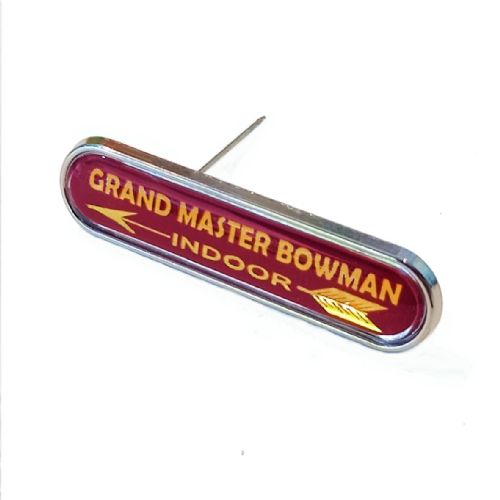 Grand Master Bowman premium bar badge
